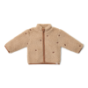 Teddy jas met eikeltjes - Taupe
